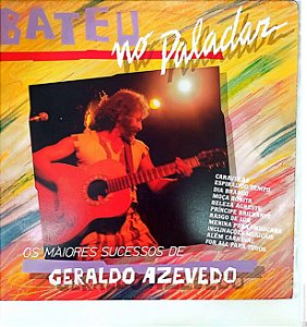 Disco de Vinil Geraldo Azevedo - Bateu no Paladar Interprete Geraldo Azevedo (1984) [usado]