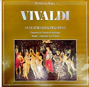 Disco de Vinil Vivaldi - as Quatro Estações Interprete Orquestra de Camara de Salzburgo (1982) [usado]