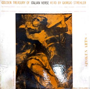 Disco de Vinil Golden Treasury Of Italian Verse Interprete Giorgio Stremler [usado]