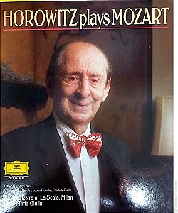 Disco de Vinil Horowitz Plays Mozart Interprete The Orchestra Of La Scala , Milan Carlo Maria Giuliani (1987) [usado]