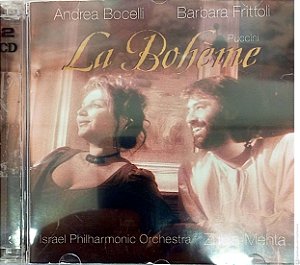 Cd La Boheme Interprete Andrea Bocelli e Barbara Fritoili [usado]
