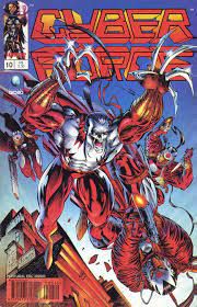 Gibi Cyber Force #10 Autor (1997) [usado]