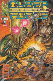 Gibi Cyber Force #12 Autor (1997) [usado]