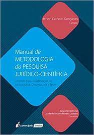 Livro Manual de Metodologia da Pesquisa Jurídico-científica Autor Gonçalves (coord.), Jerson Carneiro (2017) [seminovo]