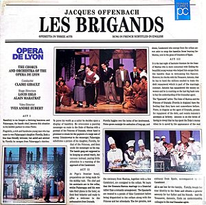 Disco de Vinil Les Brigands - Opera de Lyon Interprete The Chorus And Orchestra Of The Opera de Lyon (1989) [usado]