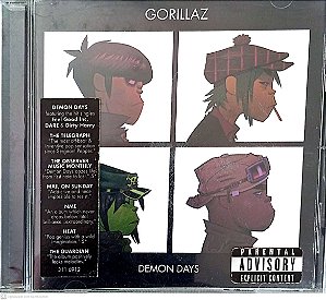 Cd Gorillaz - Demon Days Interprete Gorillaz (2005) [usado]