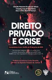 Livro Direito Privado e Crise Autor Toledo (org.), Cláudia Mansani Queda de (2020) [seminovo]