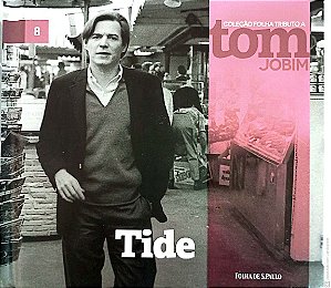 Cd Tide - Coleção Folha Tributo a Tom Jobim Interprete Tom Jobim (2013) [usado]