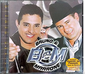 Cd Bruno e Marrone - Paixão Demais Interprete Bruno e Marrone (2000) [usado]