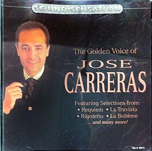 Cd José Carreras - The Golden Voide Of José Carrreras Interprete José Carreras (1996) [usado]
