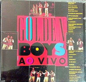 Cd Golden Boys ao Vivo Interprete Golden Boys (1991) [usado]