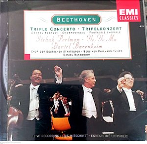 Cd Beethoven Interprete Triple Concerto - Tripelkonzert (1991) [usado]