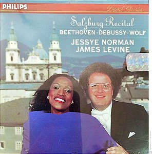 Cd Salzburg Recital Interprete Jessye Norman And James Levine (1998) [usado]