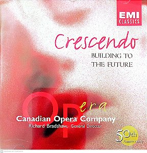 Cd Crescendo - Building To The Future Interprete Caadian Opera Company (1999) [usado]