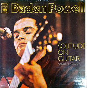 Disco de Vinil Baden Powell - Solitude On Guitar Interprete Baden Powell (1973) [usado]