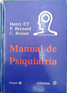 Livro Manual de Psiquiatria Autor Ey, Henry [usado]