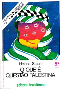 Livro o que é Questão Palestina Autor Salem, Helena [usado]