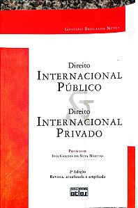 Livro Direito Internacional Público /direito Internacional Privado Autor Neves, Gustavo Bregalda (2008) [usado]
