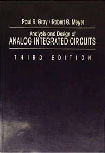 Livro Analysis And Design Of Analog Integrated Circuits Autor Gray, Paul R. (1993) [usado]