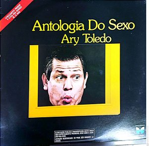 Disco de Vinil Antologia do Sexo Ary Toledo Interprete Ary Toledo (1979) [usado]