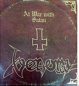 Disco de Vinil Venom - At Mar With Satan Interprete Venom (1986) [usado]