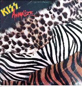 Disco de Vinil Kiss - Animalize Interprete Kiss (1984) [usado]