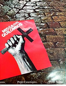 Disco de Vinil Missa dos Quilombos Interprete Milton Nascimento (1982) [usado]