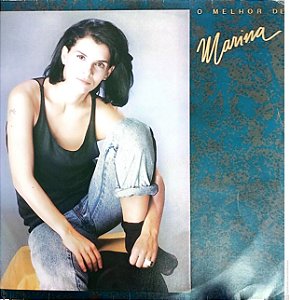 Disco de Vinil o Melhor de Marina Interprete Marina (1988) [usado]
