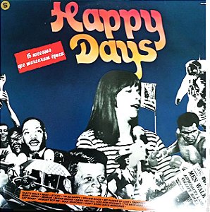 Disco de Vinil Happy Days - 16 Sucessos que Marcaram Época Interprete Varios (1983) [usado]