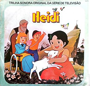 Disco de Vinil Heidi - Trilha Original da Serie da Televisão Interprete Marcelo Duran e Convidados (1980) [usado]