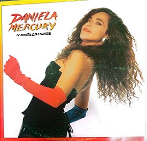 Disco de Vinil Daniela Mercury - o Canto da Cidade Interprete Daniela Mercury (1992) [usado]
