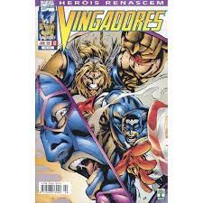 Gibi Herois Renascem - Vingadores #2 Autor (1999) [usado]