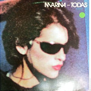 Disco de Vinil Marina - Todas Interprete Marina (1985) [usado]