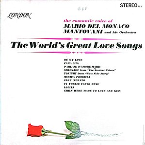 Disco de Vinil The World´s Great Love Songs Interprete Mantovani And His Orchestra [usado]