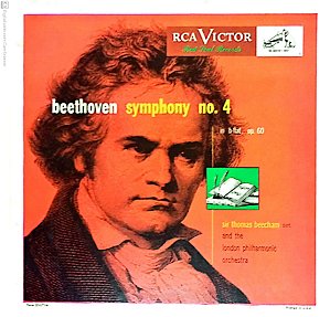 Disco de Vinil Beethoven Symphony Nº 4 Interprete London Philharmonic Orchestra [usado]