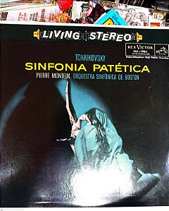Disco de Vinil Tchaikovsky - Sinfonia Patética Interprete Orquestra Sinfonica de Boston [usado]