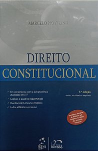 Livro Direito Constitucional Autor Novelino, Marcelo (2012) [usado]