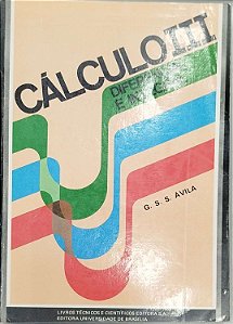 Livro Cálculo Iii - Diferencial e Integral Autor Ávila, G. S. S. (1979) [usado]