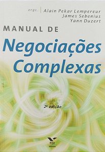 Livro Manual de Negociações Complexas Autor Lempereur (org.), Alain Pekar (2011) [seminovo]