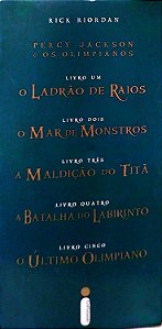 Livro Box Percy Jackson e os Olimpianos - 5 Volumes Autor Riordan, Rick [usado]