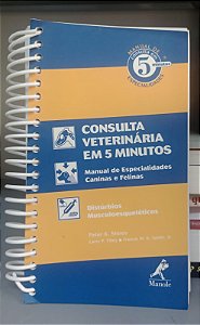 Livro Consulta Veterinária em 5 Minutos Autor Vários Autores (2008) [seminovo]