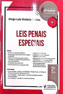 Livro Leis Penais Especiais Autor Pureza, Diego Luiz Victório (2022) [seminovo]