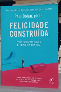 Livro Felicidade Construída Autor Kahneman, Daniel (2015) [seminovo]