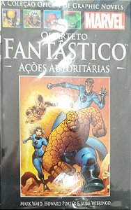 Gibi a Coleção Oficial de Graphic Novels Marvel #31 - Quarteto Fantástico Autor Mark Waid (2015) [seminovo]