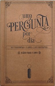 Livro Uma Pergunta por Dia Autor Desconhecido (2015) [seminovo]