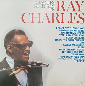 Disco de Vinil Grandes Sucessos de Ray Charles Interprete Ray Charlesc (1986) [usado]