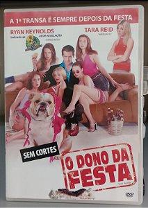 Dvd Dono da Festa, o Editora Walt Becker [usado]
