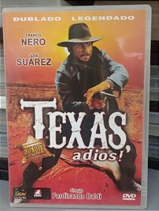 Dvd Texas, Adios ! Editora Ferdinando Baldi [usado]