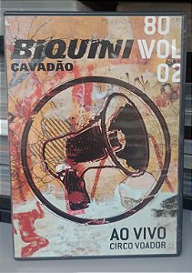 Dvd Biquini Cavadão - 80 / Vol 02 - ao Vivo, Circo Voador Editora Roberto de Oliveira [usado]