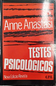 Livro Testes Psicológicos Autor Anastasi, Anne (1977) [seminovo]